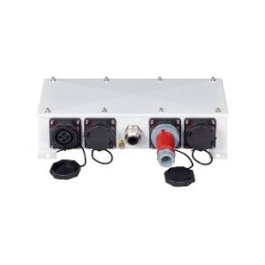 Soquetes de contêineres frigoríficos e CEE VARITAIN® PushIn, 32A, 10kA 04 Tomada