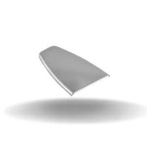 Capas para as Abas da Dobradiças, Aba, Aço Inox 316, Alto brilho