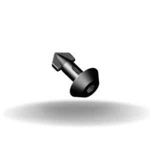 Dzus® Quarter-Turn Stud, Hex Recess, Plastic, Natural