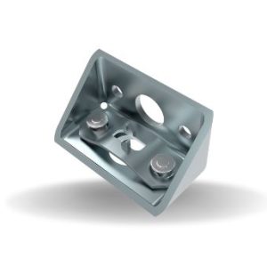 Dzus® Lion Quarter-Turn Receptacle, Large Size, Steel Zinc Immersion Coating