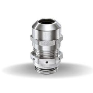 Prensa-cabos EN 45545 ESSVG RW, VentGLAND®, aço inoxidável, métrico