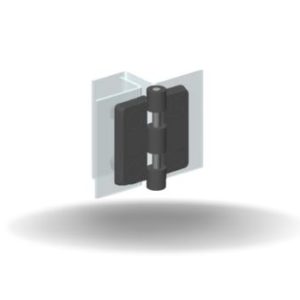 EH Dobradiça plana sem parafuso 40mm