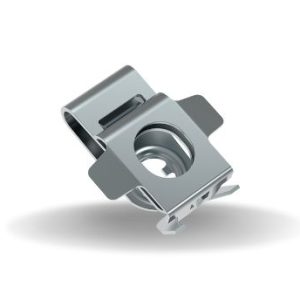 Dzus® Quarter-Turn Receptacle, Medium Size, Steel Zinc Plate, Bright chromate