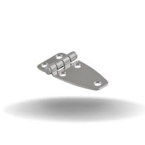 Dobradiças, Aba, 78 mm, Aço Inox 304, Passivado