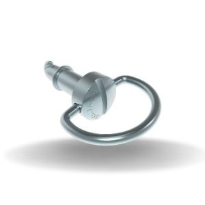 Dzus® Lion Quarter-Turn Stud, Medium Size, Bail Handle, Stainless Steel Passivated