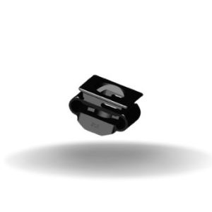 Dzus® Quarter-Turn Receptacle, 1.80 - 2.25mm (.071 - .089 in) Frame Thickness, Plastic, Natural