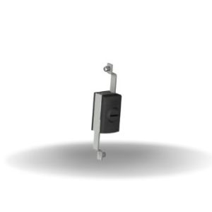 Fecho Multiponto, Reversível, Fenda, com vedação, Zamac, Pintura a Pó, Preto