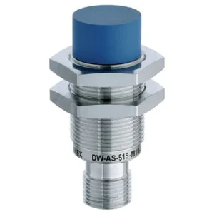 Sensor indutivo Saída analógica Extra Distance Série 500 M18 Não embutível 0...20 mm 0...10 V + 4...20 mA DW-AS-519-M18-320