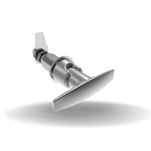 VISE ACTION® Fechos de Compressão, Tamanho grande, Fenda, Zamac, Revestimento em pó, Preto, 55 mm