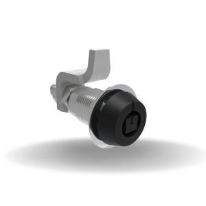 VISE ACTION® Fechos de Compressão, Tamanho grande, Padrão Ferroviário, Zamac, Revestimento em pó, Preto, Lingueta com dobra