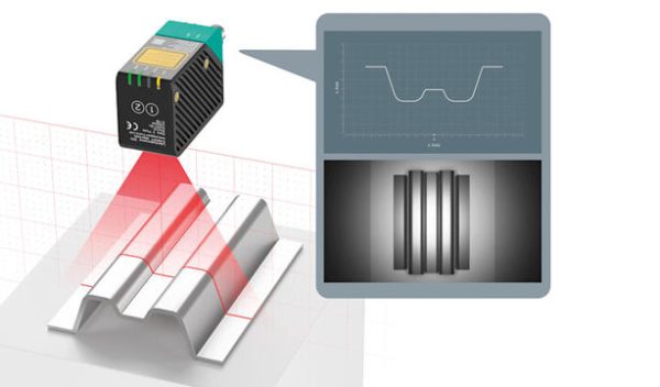 Sensores de visão à laser para detecção de altura de perfis VLE350-F280-B12-1100 - Imagem 2