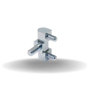 Surface Mount Hinge, Alinhado, Bronze, Cromado,