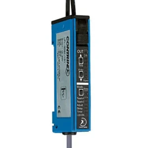 Sensor de fibra óptica 31 x 60 200 mm PBTP (Crastin) Teach in LED, vermelho 680 nm LFK-3065-101