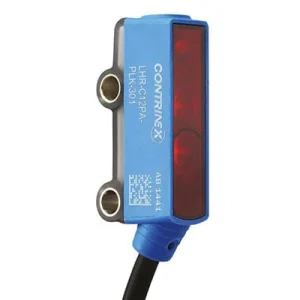 Sensor Fotoelétrico miniatura supressão de fundo 13 x 21 (C12) 20...90 mm ABS 3 voltas pot. LED Pinpoint, vermelho 640 nm LHR-C12PA-PLK-301