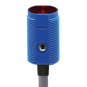 Sensor Fotoelétrico retroreflexivo série padrão M18 30...5500 mm ABS LED, vermelho 630 nm LRR-M18PA-NMK-101