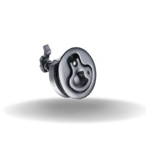 Fechos de Compressão, Tamanho médio, Travamento com chave, 2-12mm Grossura da Porta, 63-76 mm Espessura, Aço Inox 316, Eletropolido