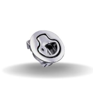 Fechos de Impacto, Tamanho médio, Travamento com chave, 25-26 mm Espessura, Aço Inox 316, Eletropolido