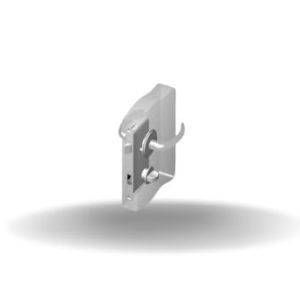 McCoy Star Fechos e Fechaduras para Portas, Puxador tipo Nova, Mão esquerda, para dentro, 22 - 30mm Grossura da Porta, Cromo