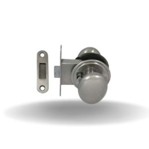 McCoy Star Fechos e Fechaduras para Portas, Modelo com maçaneta redonda, Sem restrição,