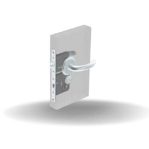 McCoy Star Fechos e Fechaduras para Portas, Puxador tipo Nova, 28 - 37mm Grossura da Porta