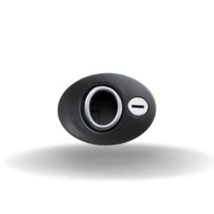 Fechos de Impacto, Travamento com chave, 10 - 16mm Grossura da Porta, Plástico com Aço Inox 322, Preto