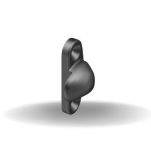Doorkeeper for Omni Latch, Short, Black