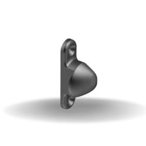Doorkeeper for Omni Latch, Tall, Black