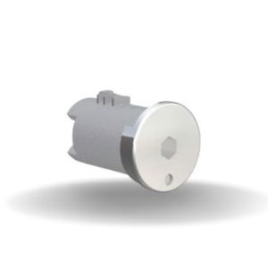 Cilindros, Chave Allen 4 mm, Zamac, Cromado,