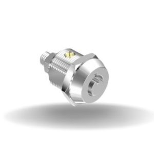 Fechos Lingueta, Chaves com segredos diferentes (50 segredos), 17.5 mm, 10.9 mm, Zamac, Cromado