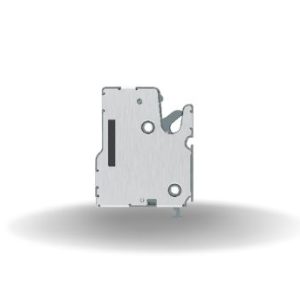 Travas de Impacto Eletrônicas Rotativas, Automático, Switch de Status da Porta e Trava, M6 X 1.0, Zamac