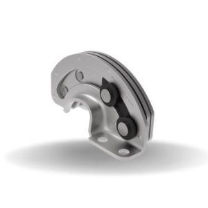 Dobradiças Ocultas, modelo com abertura de 180°, Aço inox, Passivado