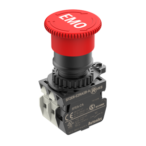 Botão de parada de emergência Autonics SF2ER-E2RA2B-A