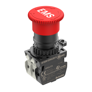 Botão de parada de emergência Autonics SF2ER-E2RA2B-S