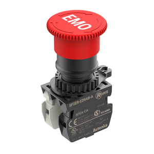 Botão de parada de emergência Autonics SF2ER-E2RAB-A