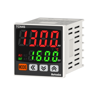 Controladores de temperatura PID econômicos com display duplo Autonics Série TCN