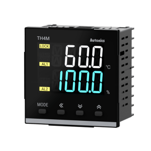 Controladores de temperatura/umidade LCD Autonics Série TH4M