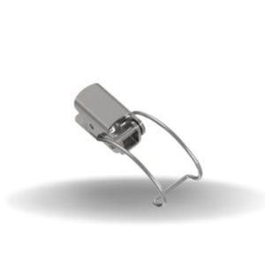 Fechos de Engate Rápido, Tamanho pequeno, Instalação oculta, Aço, Zincado, cromato brilhante