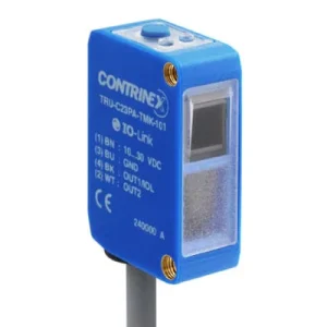 Sensor Fotoelétrico retroreflexivo objeto transparente série 20 x 30 (C23) 0...1000 mm Botão de ensino ABS LED, UV 275 nm TRU-C23PA-TMK-101