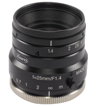 Lente de câmera VOS 5000 para versões C-Mount VOS-LE-C-25MM-HC