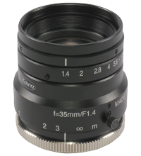 Lente de câmera VOS 5000 para versões C-Mount VOS-LE-C-35MM-HC